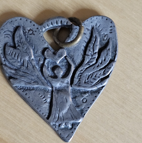 Jes Maharry guardian angel someone to watch over me pendent charm - Picture 3 of 3